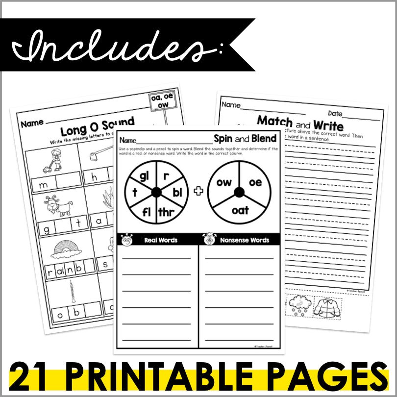 HMH Into Reading 1st Grade Spelling and Phonics Module 8 Supplement - Teacher Jeanell