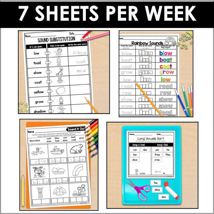 HMH Into Reading 1st Grade Spelling and Phonics Module 8 Supplement - Teacher Jeanell