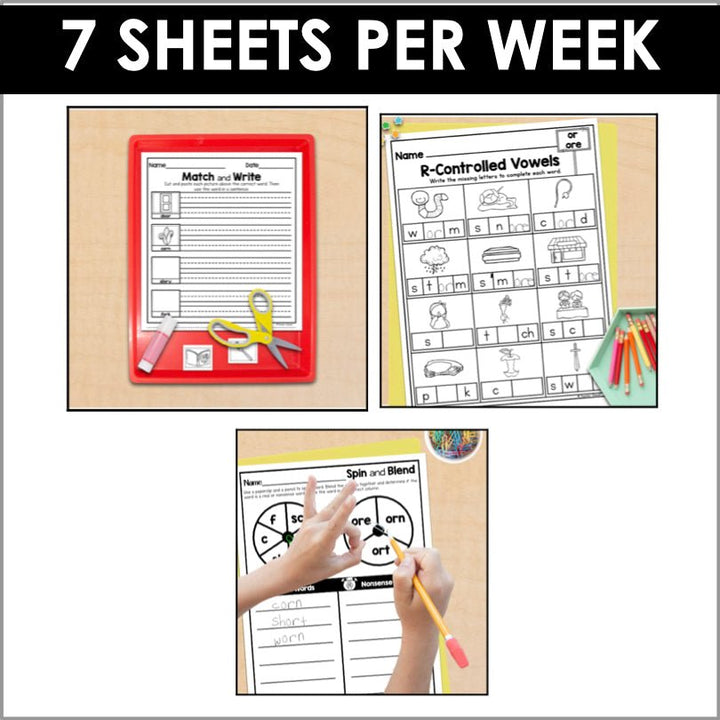 HMH Into Reading 1st Grade Spelling and Phonics Module 9 Supplement - Teacher Jeanell