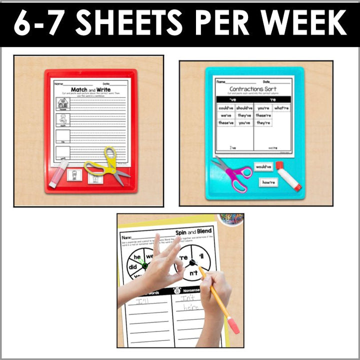 HMH Into Reading First Grade Spelling and Phonics Module 10 Supplement - Teacher Jeanell