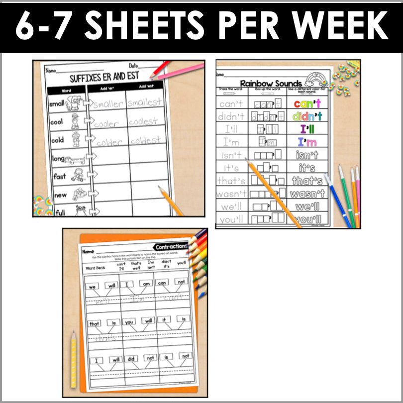 HMH Into Reading First Grade Spelling and Phonics Module 10 Supplement - Teacher Jeanell