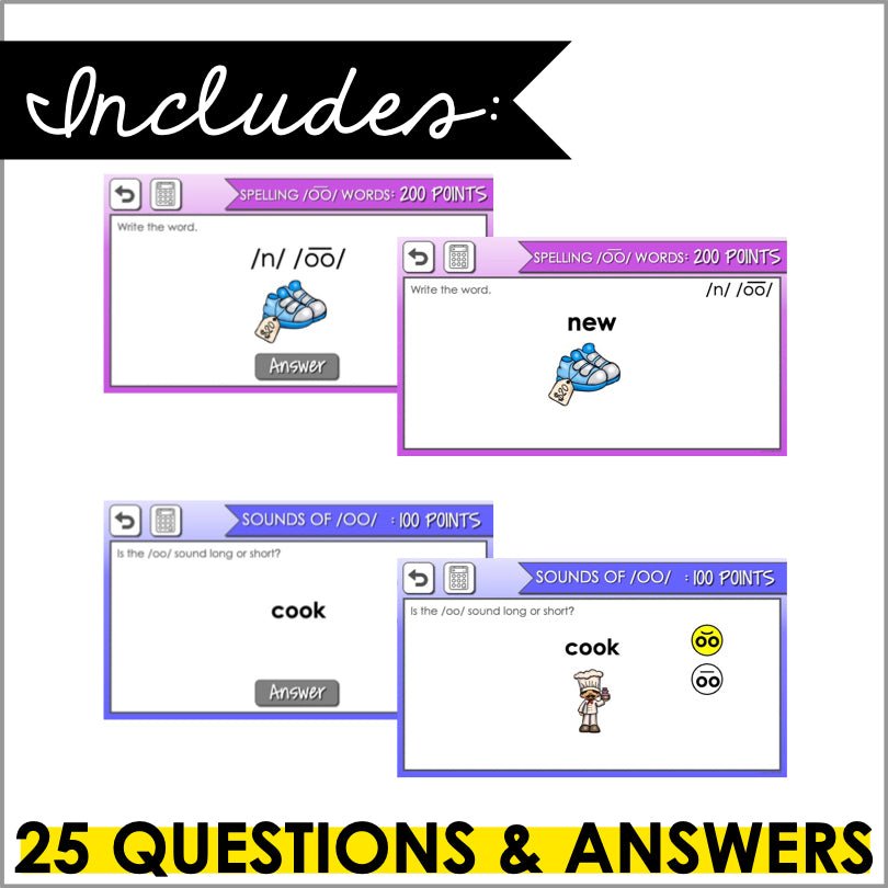 HMH Into Reading Module 10 Week 3 First Grade Trivia Game Supplement - Teacher Jeanell