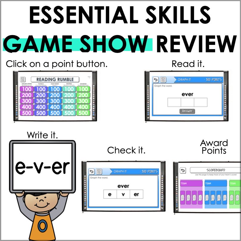 HMH Into Reading Module 9 Week 1 First Grade Trivia Game Supplement - Teacher Jeanell