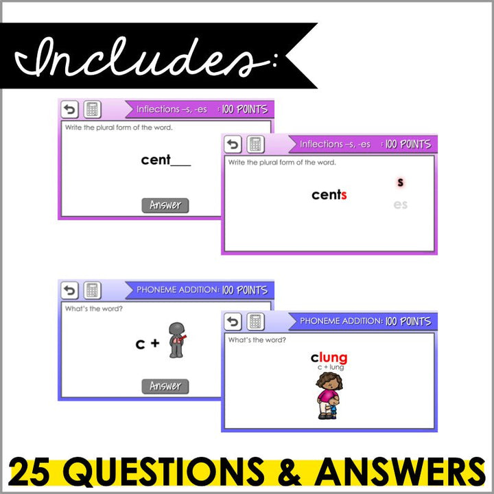 HMH Into Reading Module 9 Week 3 First Grade Trivia Game Supplement - Teacher Jeanell