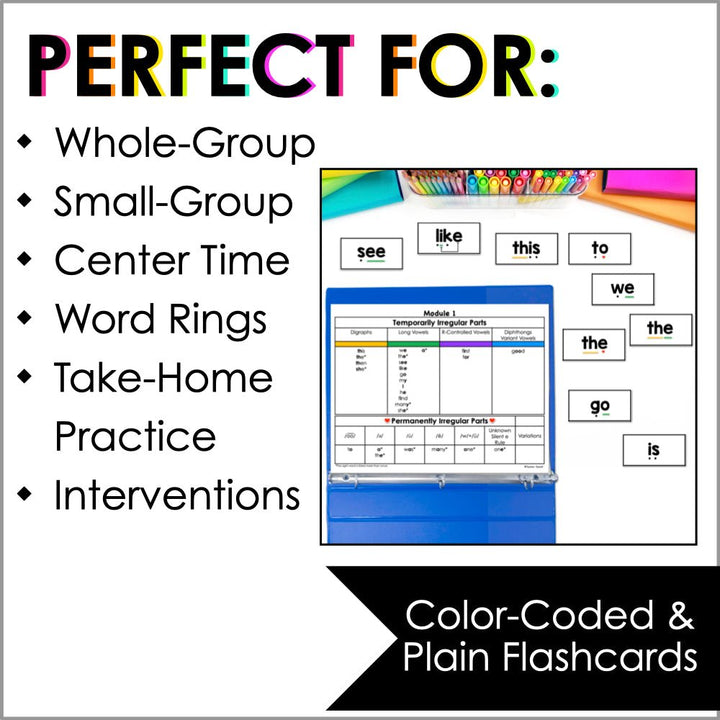 HMH Into Reading Sight Word Bundle Supplement | Heart Words - Teacher Jeanell