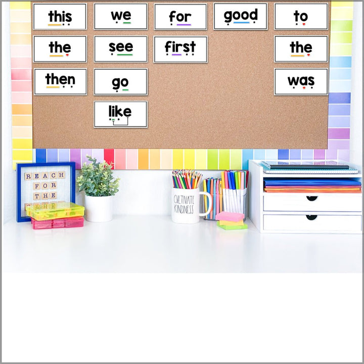 HMH Into Reading Sight Word Cards Supplement | Heart Words - Teacher Jeanell