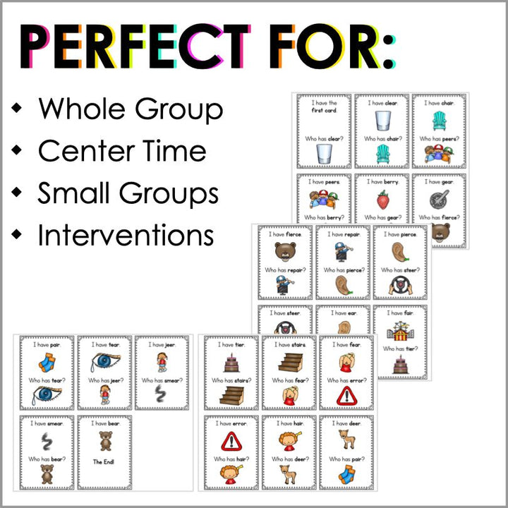 I Have, Who Has Phonics Game Bundle 2 (14 Sets) - Teacher Jeanell