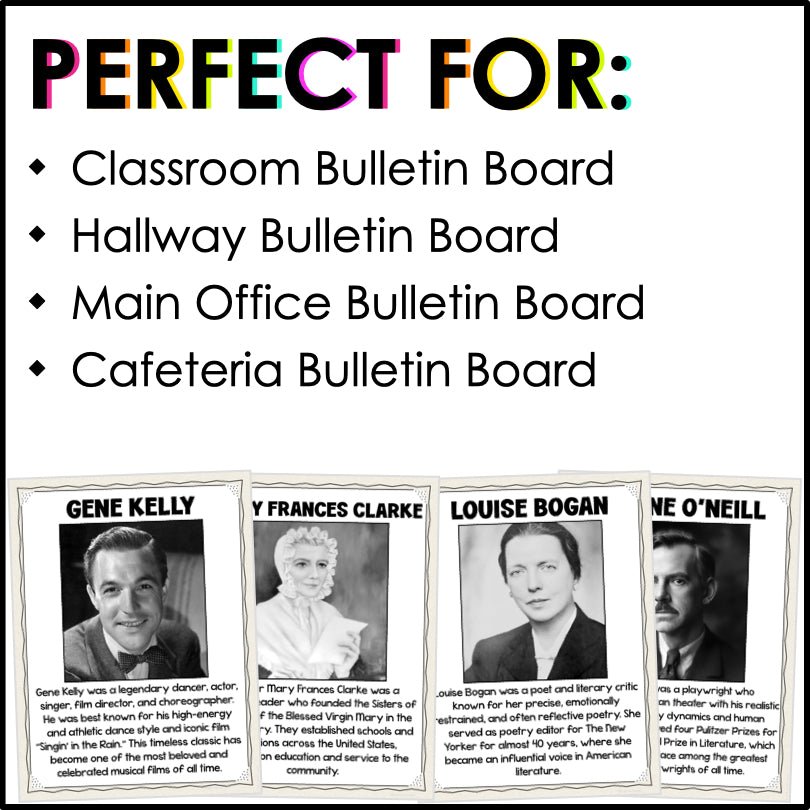 Irish American Heritage Month Bulletin Board Posters - Teacher Jeanell