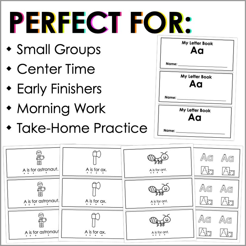 Letter A Activities | Letter of the Week Worksheets FREE - Teacher Jeanell