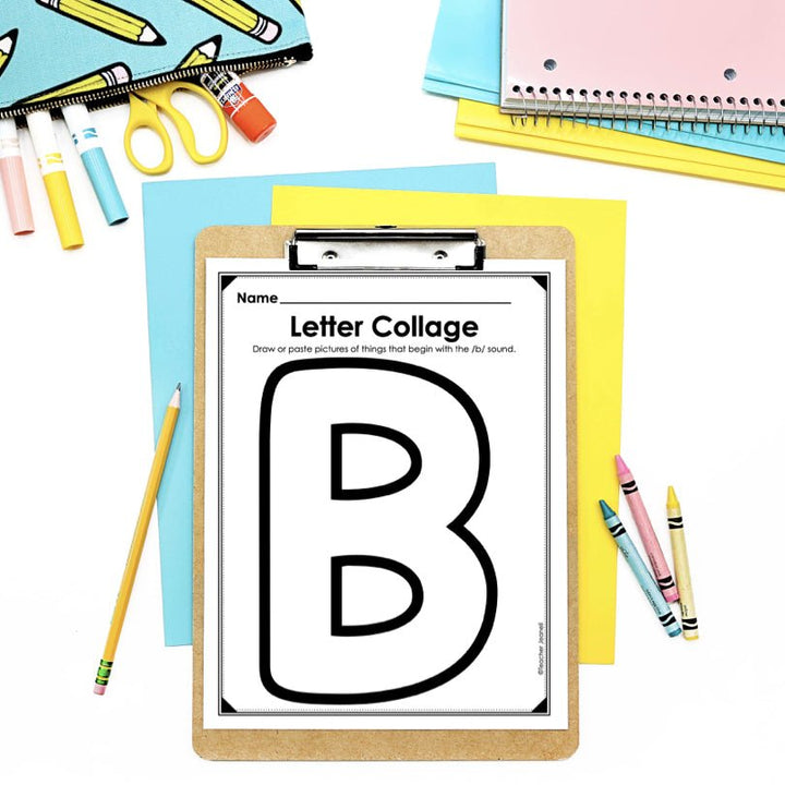 Letter B Activities | Letter of the Week Worksheets - Teacher Jeanell