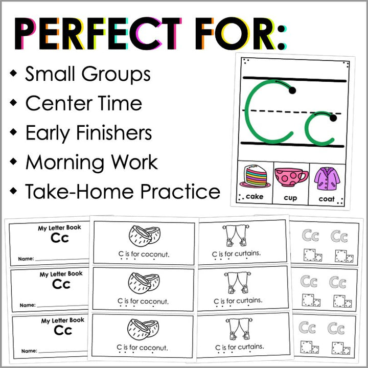 Letter C Activities | Letter of the Week Worksheets - Teacher Jeanell