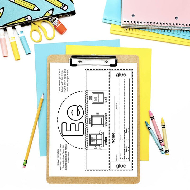 Letter E Activities | Letter of the Week Worksheets - Teacher Jeanell
