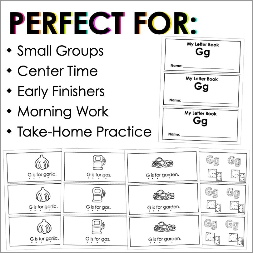 Letter G Activities | Letter of the Week Worksheets - Teacher Jeanell