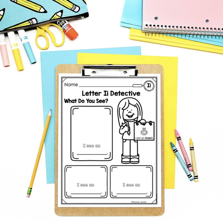 Letter I Activities | Letter of the Week Worksheets - Teacher Jeanell