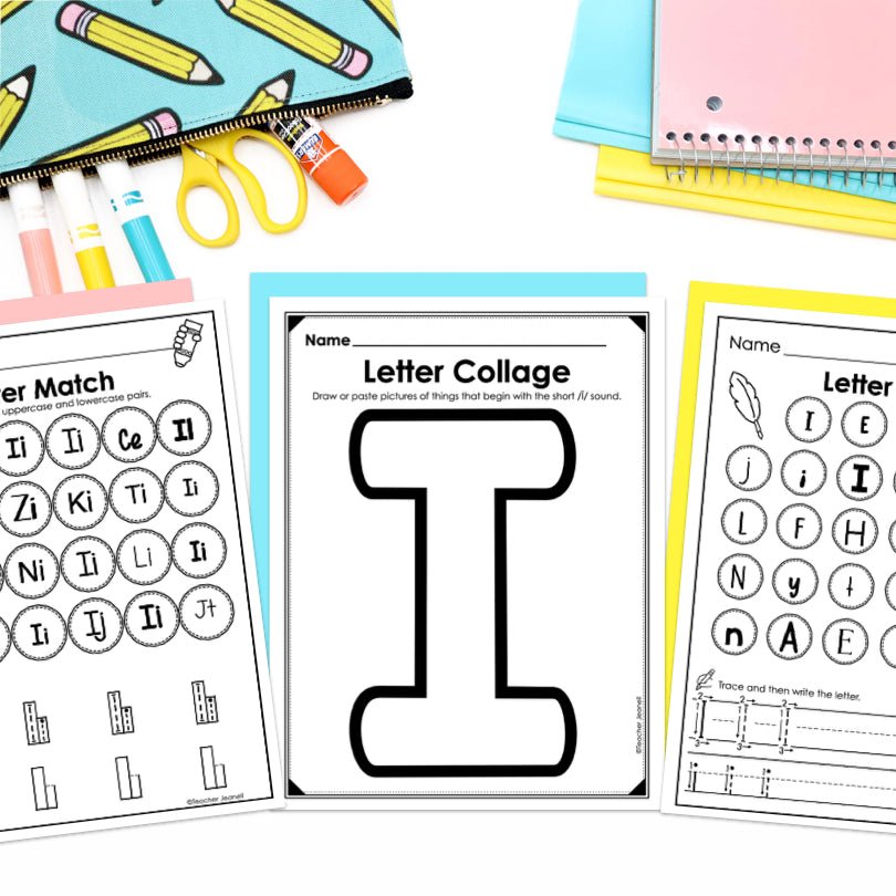 Letter I Activities | Letter of the Week Worksheets - Teacher Jeanell