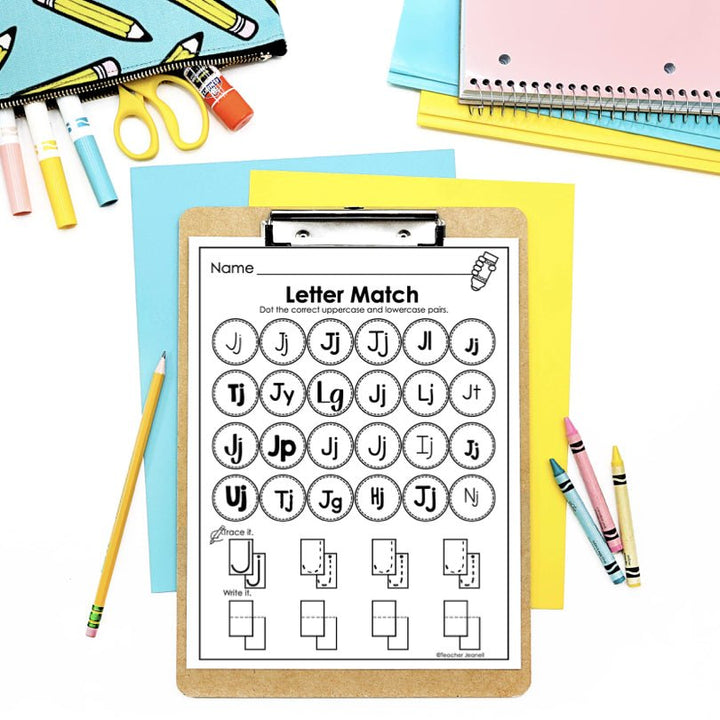 Letter J Activities | Letter of the Week Worksheets - Teacher Jeanell