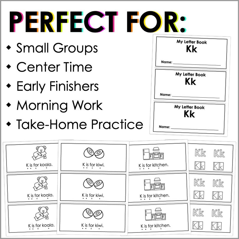 Letter K Activities | Letter of the Week Worksheets - Teacher Jeanell