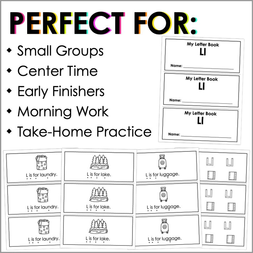 Letter L Activities | Letter of the Week Worksheets - Teacher Jeanell