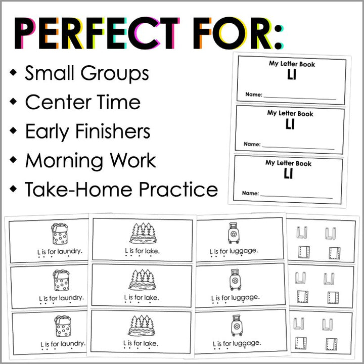 Letter L Activities | Letter of the Week Worksheets - Teacher Jeanell