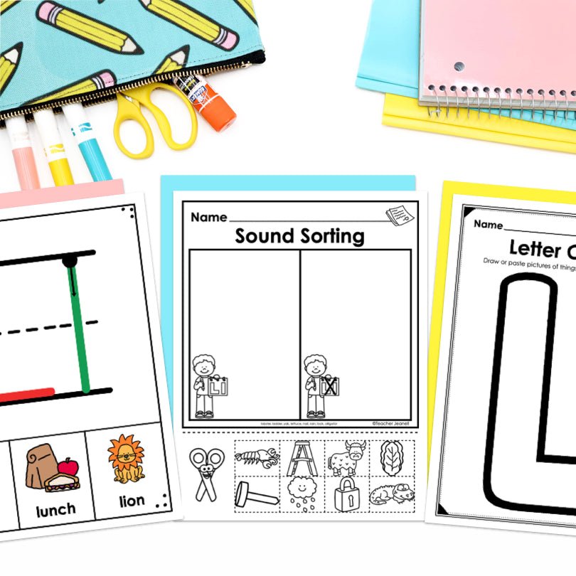 Letter L Activities | Letter of the Week Worksheets - Teacher Jeanell