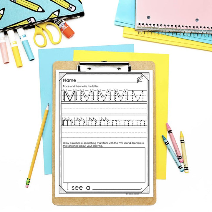 Letter M Activities | Letter of the Week Worksheets - Teacher Jeanell
