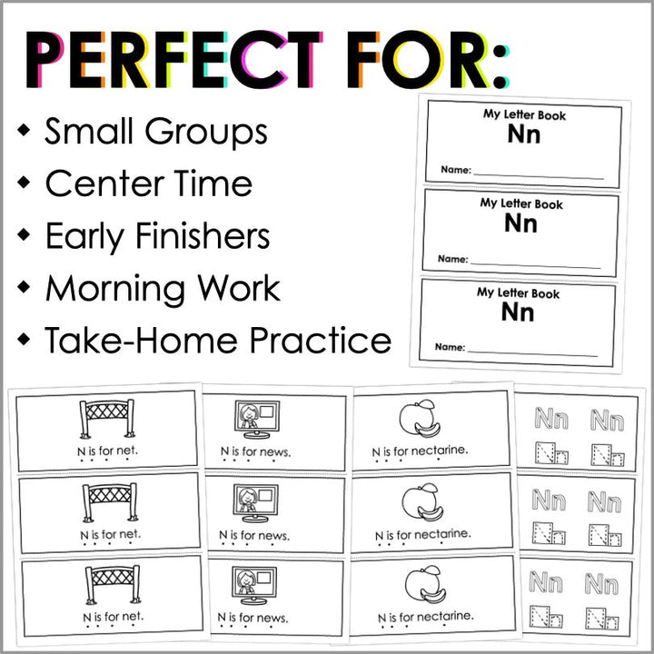 Letter N Activities | Letter of the Week Worksheets - Teacher Jeanell