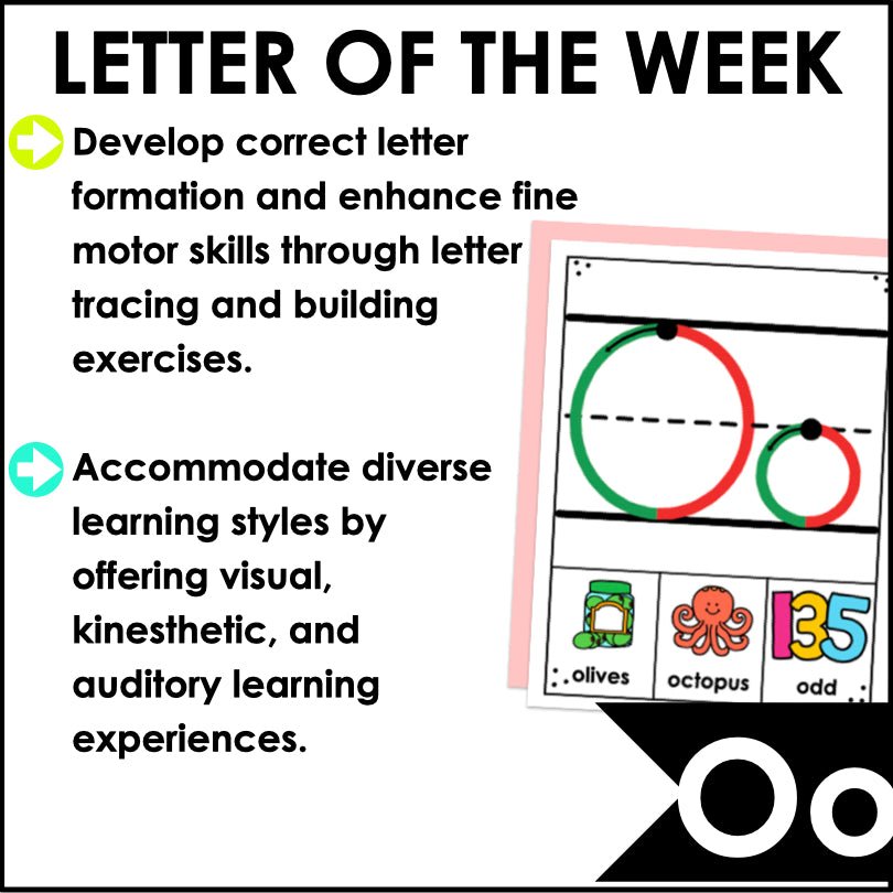 Letter O Activities | Letter of the Week Worksheets - Teacher Jeanell
