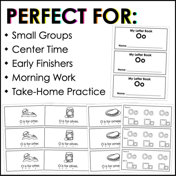Letter O Activities | Letter of the Week Worksheets - Teacher Jeanell