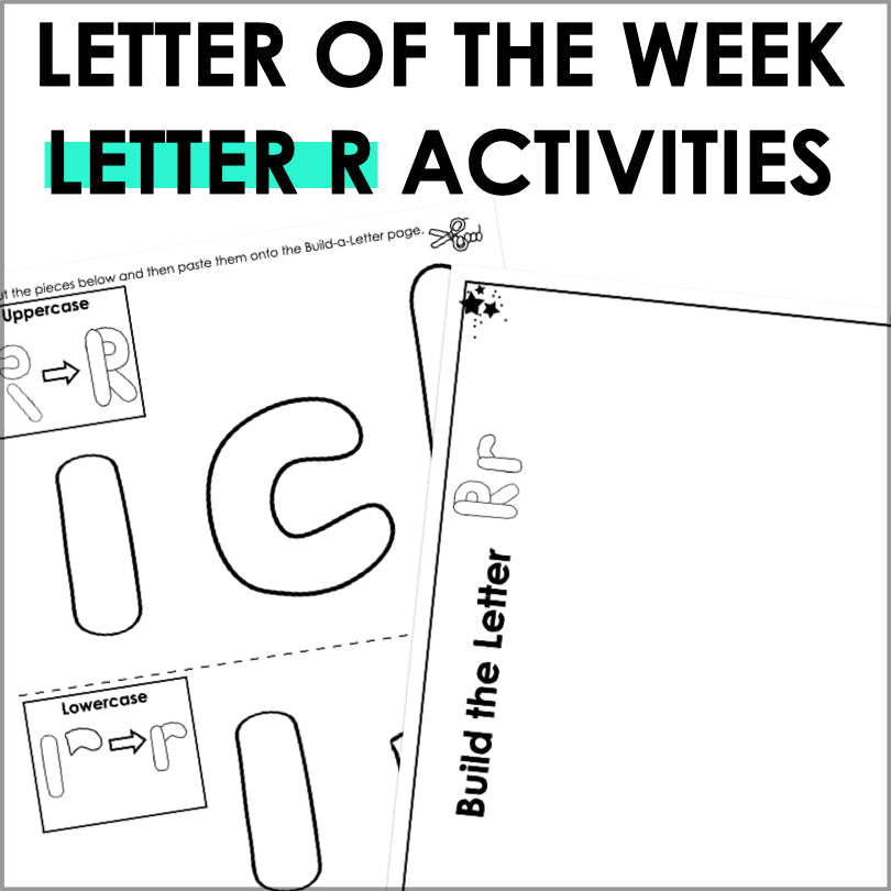 Letter R Activities | Letter of the Week Worksheets - Teacher Jeanell