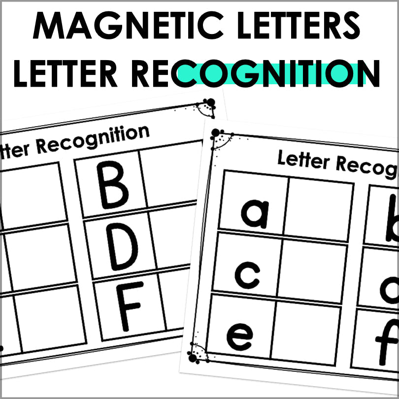 Letter Sounds Activities Magnetic Letters - Teacher Jeanell