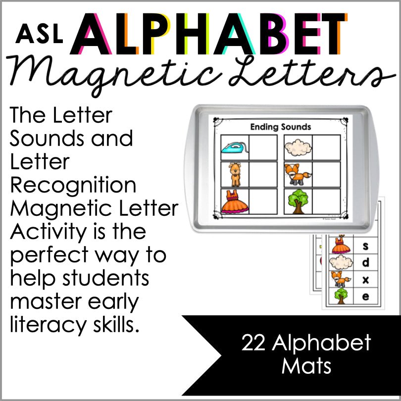 Letter Sounds Activities Magnetic Letters - Teacher Jeanell