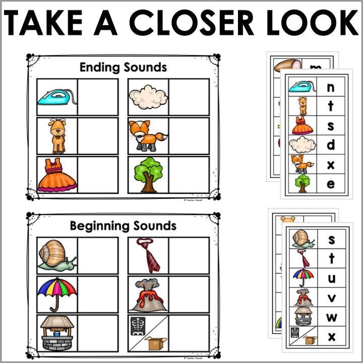 Letter Sounds Activities Magnetic Letters - Teacher Jeanell
