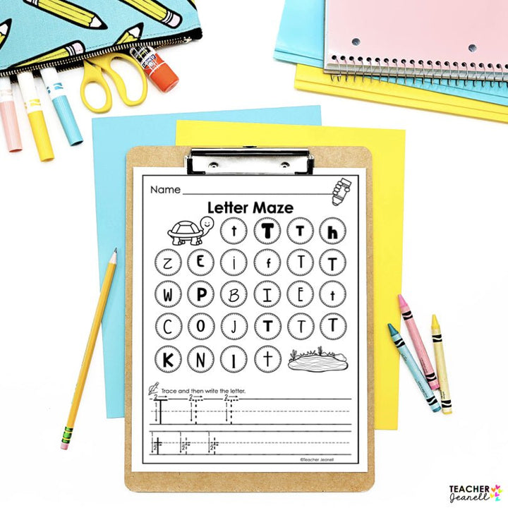 Letter T Activities | Letter of the Week Worksheets - Teacher Jeanell
