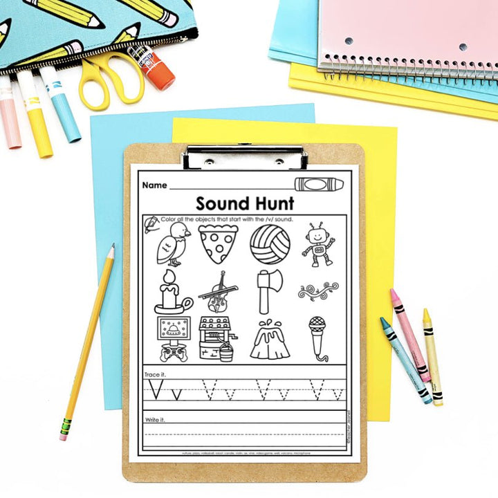Letter V Activities | Letter of the Week Worksheets - Teacher Jeanell