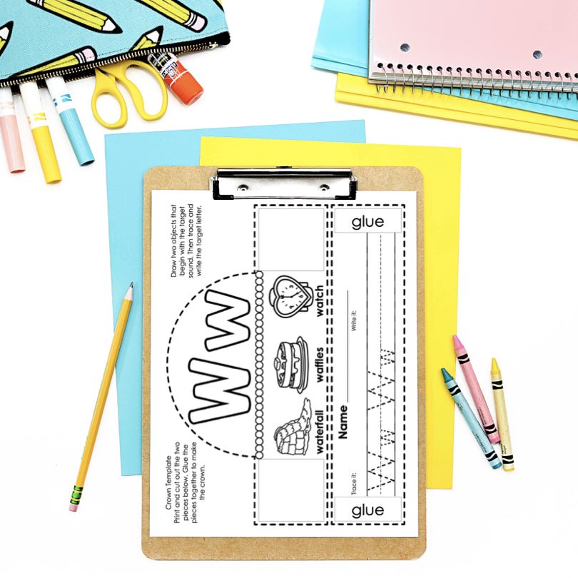 Letter W Activities | Letter of the Week Worksheets - Teacher Jeanell