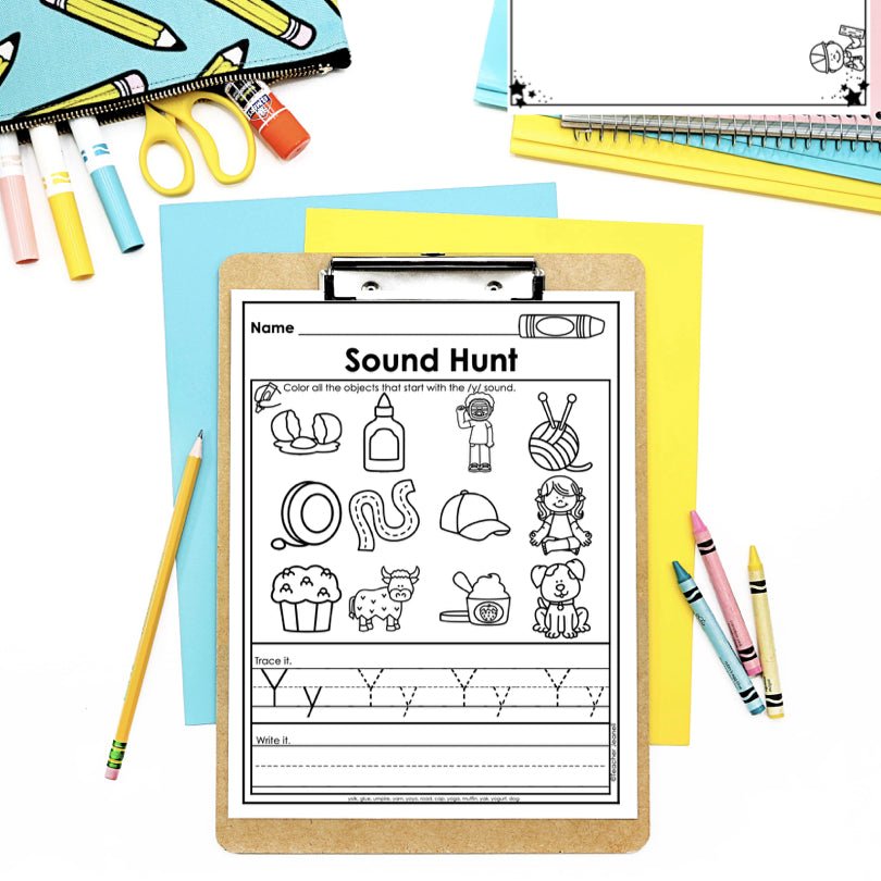 Letter Y Activities | Letter of the Week Worksheets - Teacher Jeanell