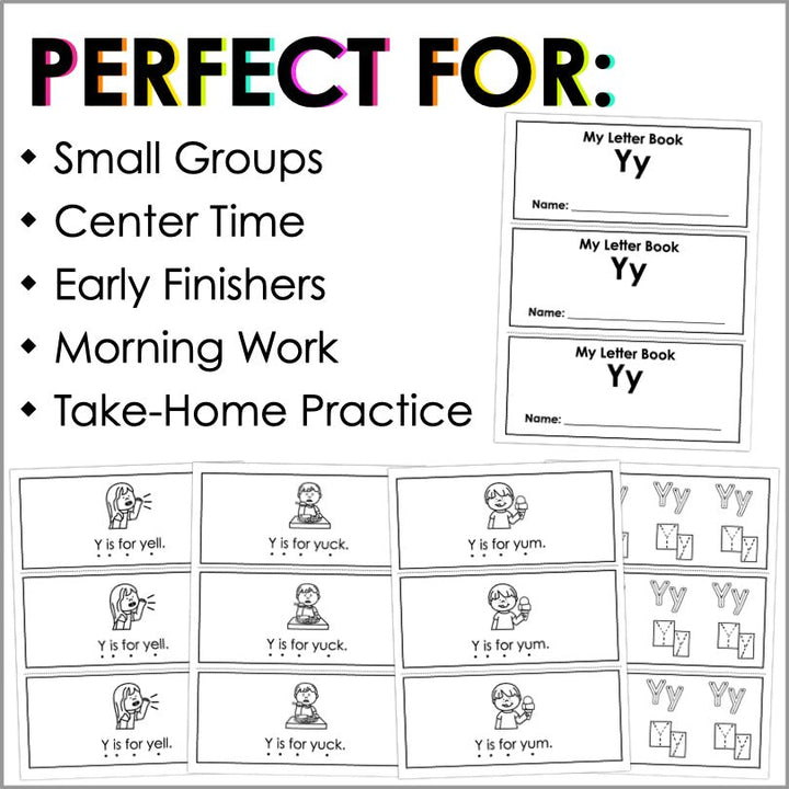 Letter Y Activities | Letter of the Week Worksheets - Teacher Jeanell