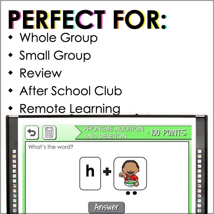 Long Vowels Powerpoint Phonemic Awareness Trivia Game - Teacher Jeanell