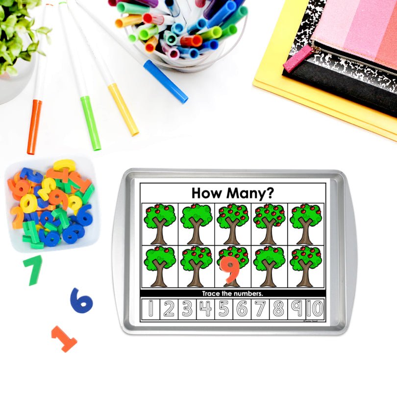Magnetic Number Mats 1-20 | Number Sense - Teacher Jeanell