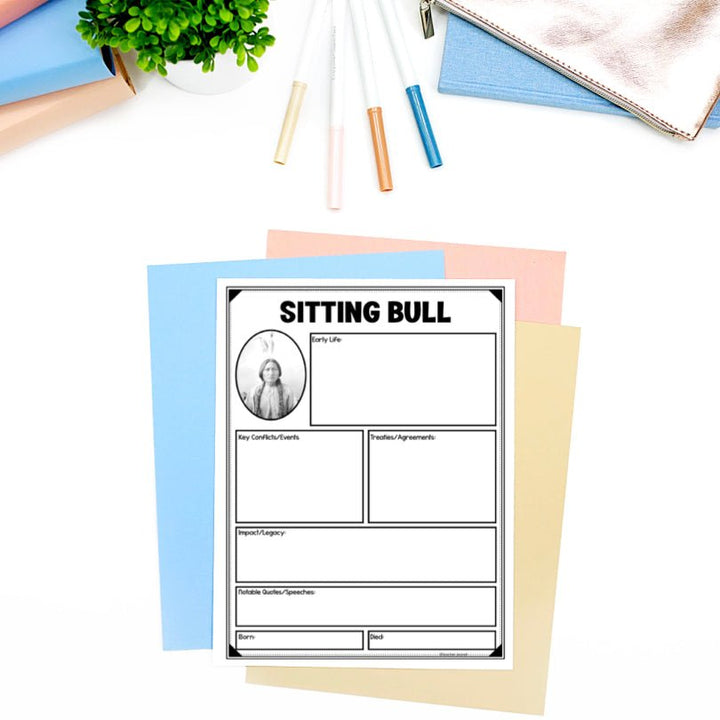 Native American Heritage Month Research Project - Teacher Jeanell