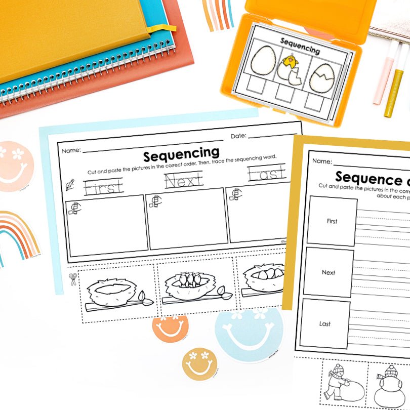 Sequencing Worksheets - Sequence of Events - Teacher Jeanell