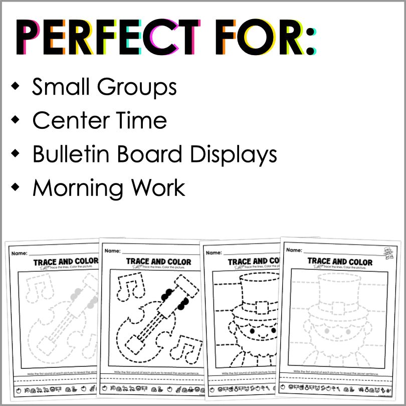 St. Patrick's Day Tracing and Phonics Adventure | St Patrick's Day Printables - Teacher Jeanell