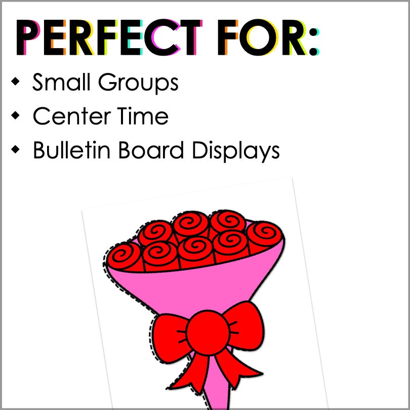 Valentine’s Day Crafts for Kids - Valentine's Day Cut and Paste Printable Crafts - Teacher Jeanell