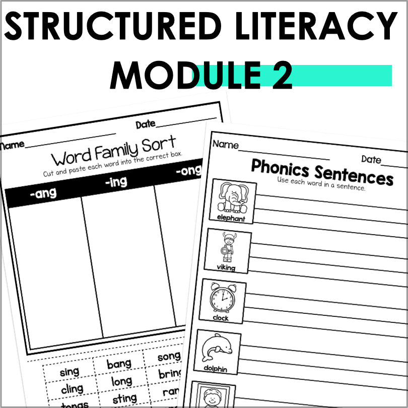 HMH Into Reading Structured Literacy 2nd Grade Spelling and Phonics Module 2