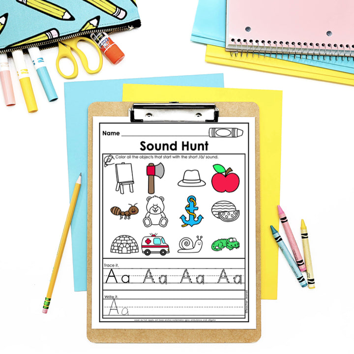 Letter of the Week Activities Bundle | Alphabet Worksheets and Phonics Practice