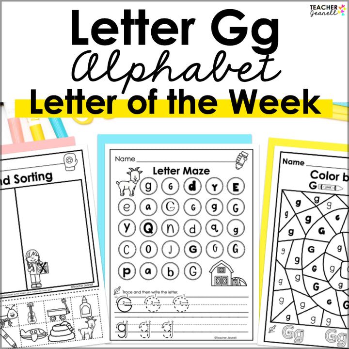 Letter G Activities | Letter of the Week Worksheets