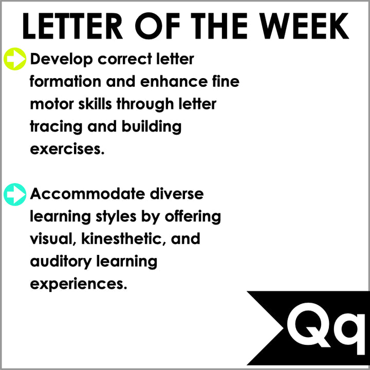 Letter Q Activities | Letter of the Week Worksheets