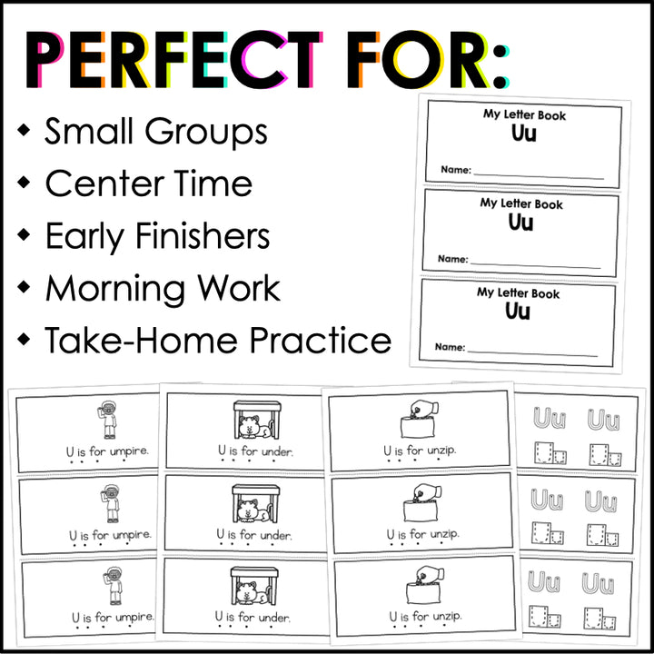 Letter U Activities | Letter of the Week Worksheets