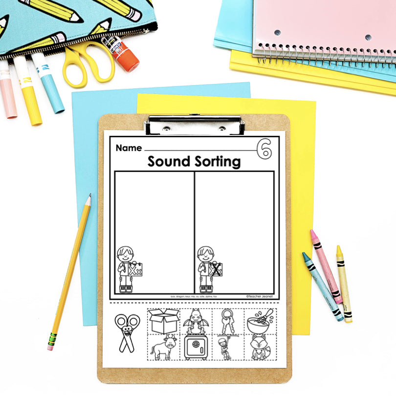 Letter X Activities | Letter of the Week Worksheets