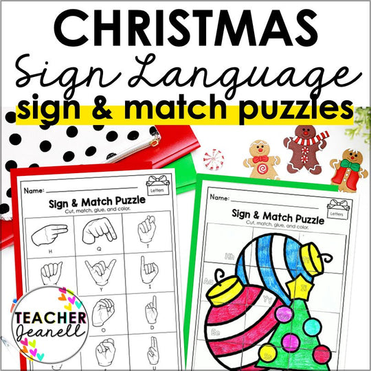 ASL Learning Resources & Sign Language Activities – Teacher Jeanell